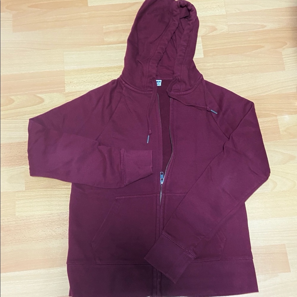Uniqlo Sweat Long Sleeve Full Zip Hoodie